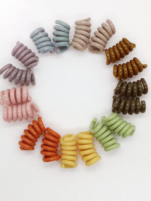 Nadelhalter Nadelspiel Spirale in klassischen Farben, Farbkreis ohne Namen